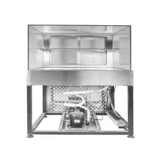 شوکیس سرد تک جداره استند ۷۰×۱۴۱ سانتیمتری کیچن تک