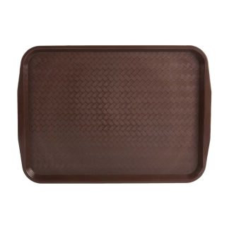 Polypropylene tray 40x30 cm, light brown, Kitchen Tek