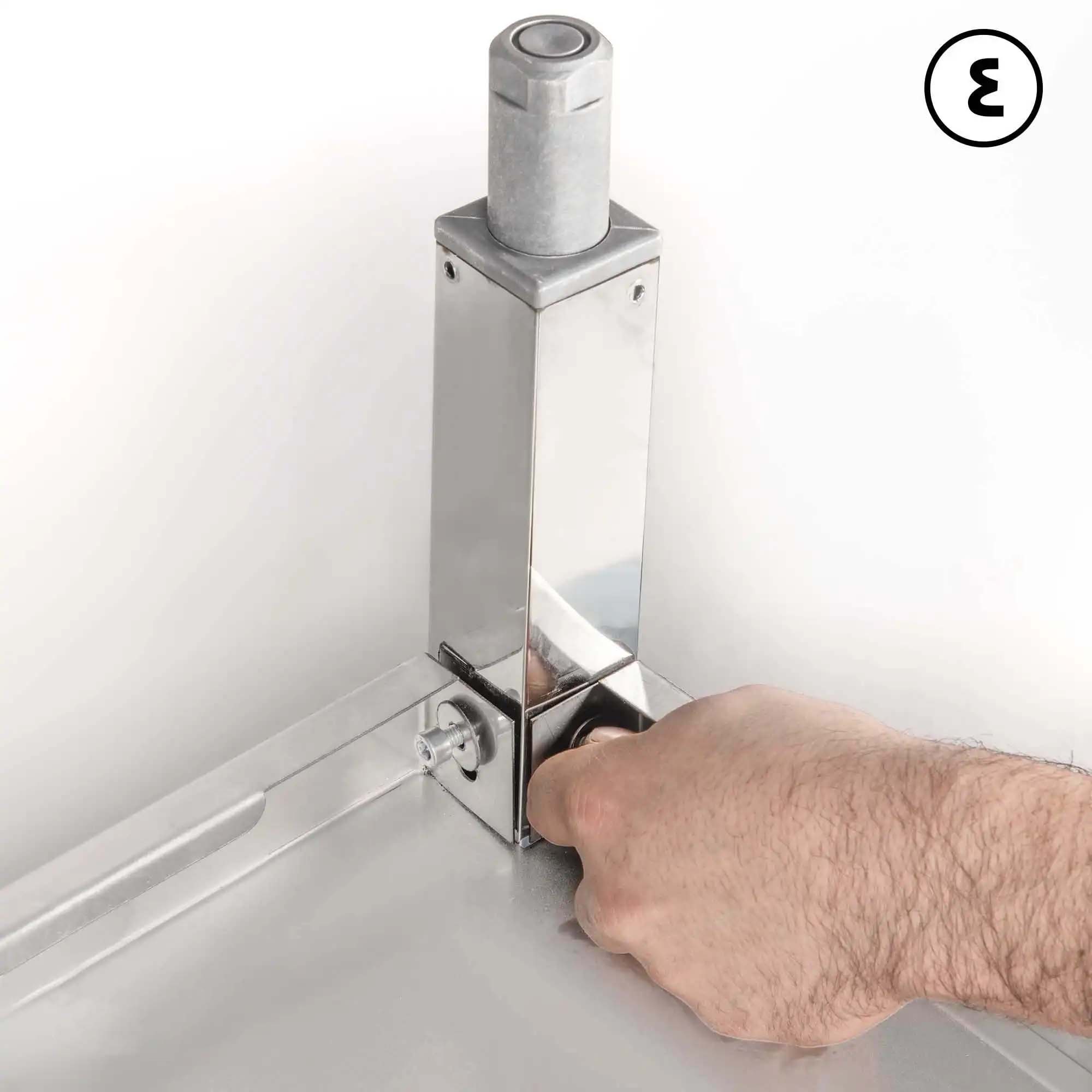 ميز کار پرتابل با پشتی و کف ورق ۷۰×۱۴۰ سانتیمتر Kitchentech - Image 6