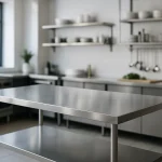 میز کار استیل برای رستوران
