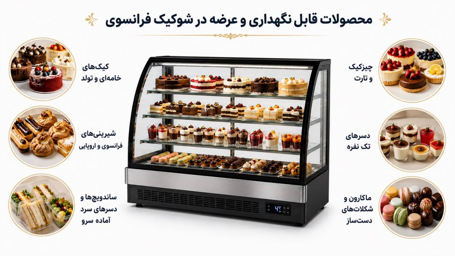 محصولات قابل نگهداری در شوکیس